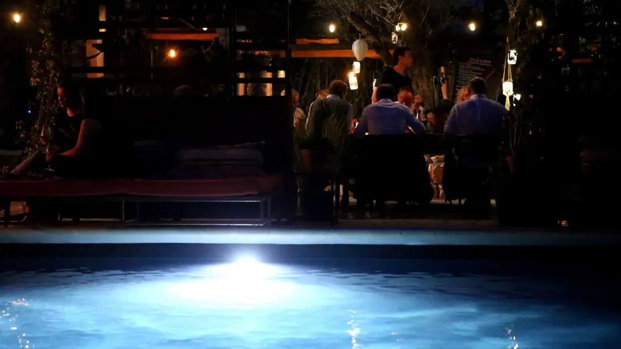 An evening with best friends and best food at Finca Legado