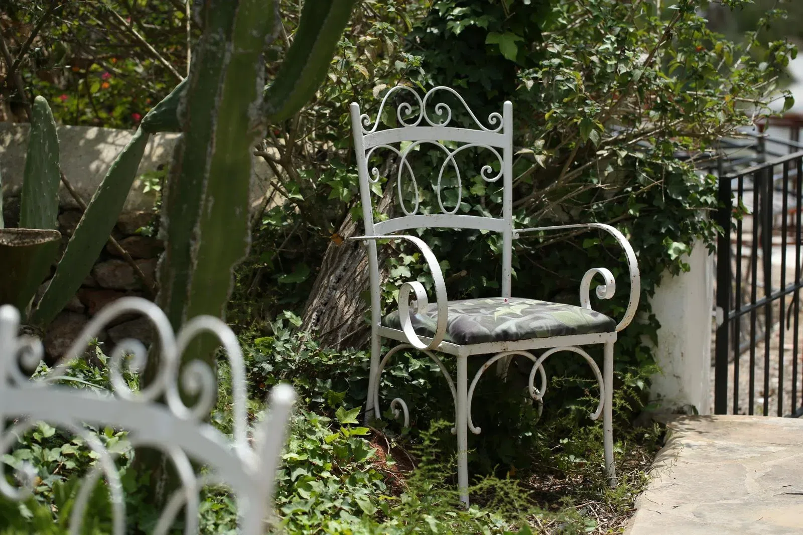 vintage chair at Finca Legado